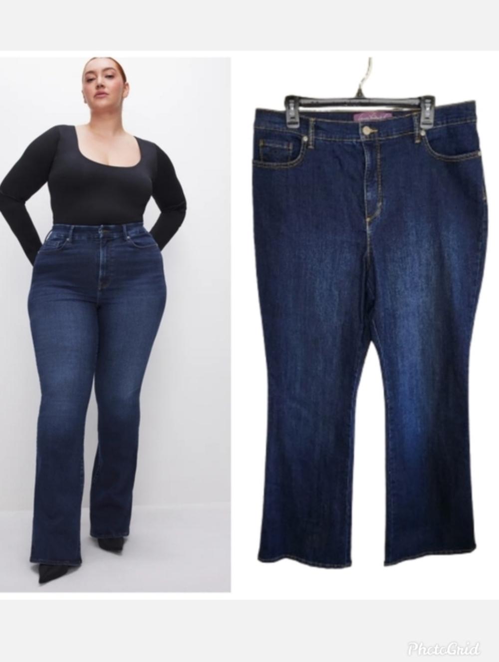 Gloria Vanderbilt Amanda bootcut jeans women's plus size bootcut jeans size 16